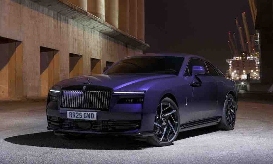 瞬間扭力1075Nm!Rolls-Royce Black Badge Spectre 勞斯萊斯最強電動車