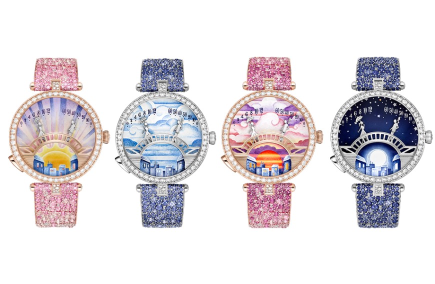 从恋人桥到神秘锁扣 Van Cleef & Arpels 2025爱情时计的梦幻演绎