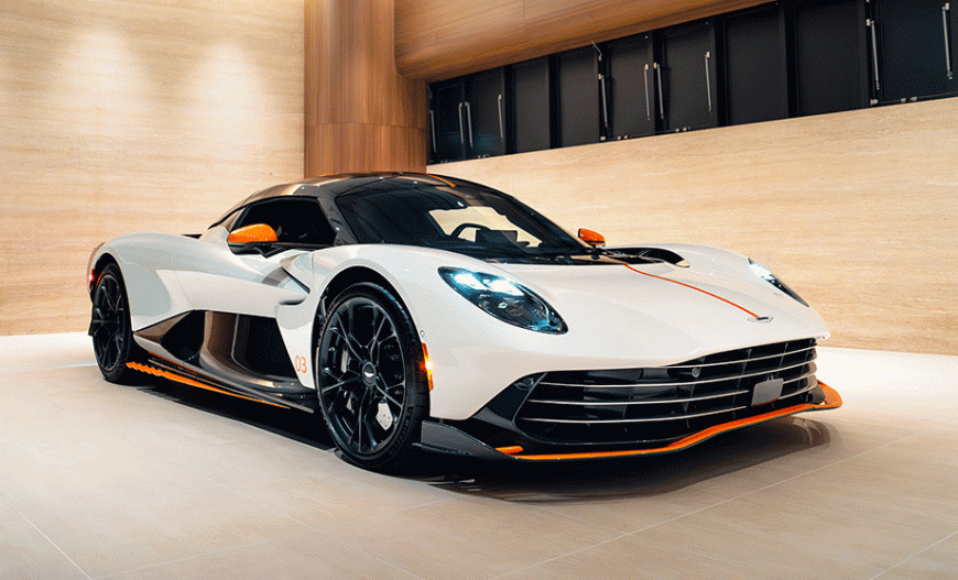奧斯頓馬丁台中旗艦展示暨服務中心開幕 混動千匹Aston Martin Valhalla首現站台