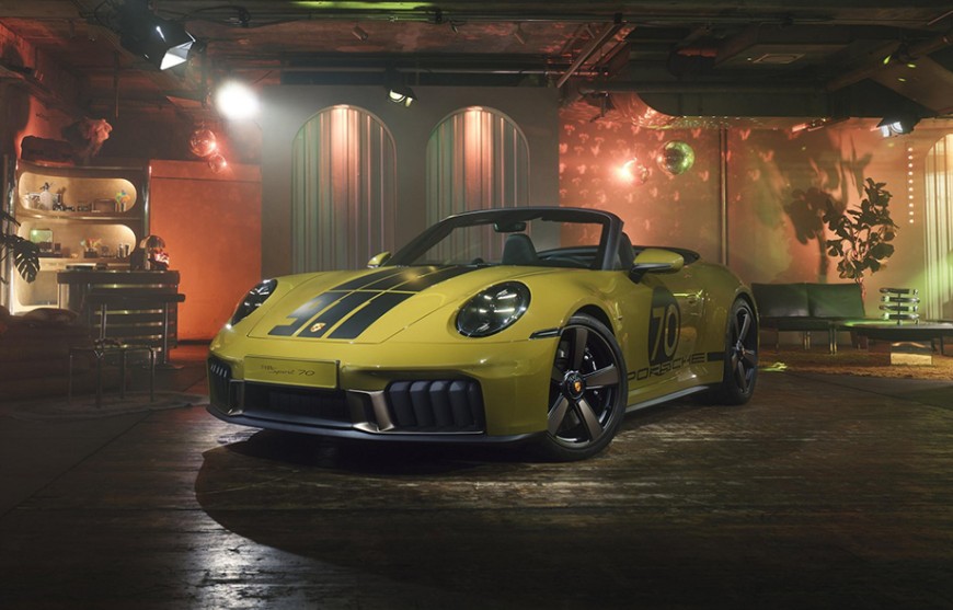 保時捷特別版全球首發 Porsche 911 Spirit 70敞篷復古傑作