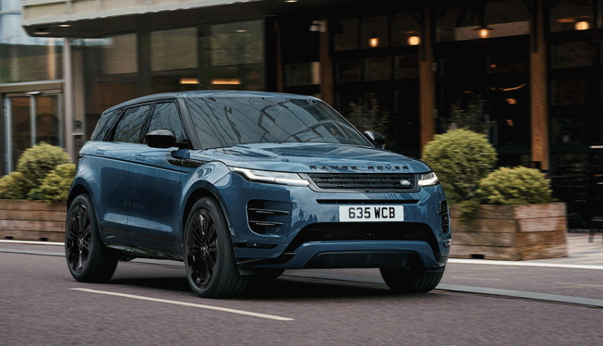 黑色外观风格套件上身 2026 RANGE ROVER EVOQUE都会魅影版在台上市