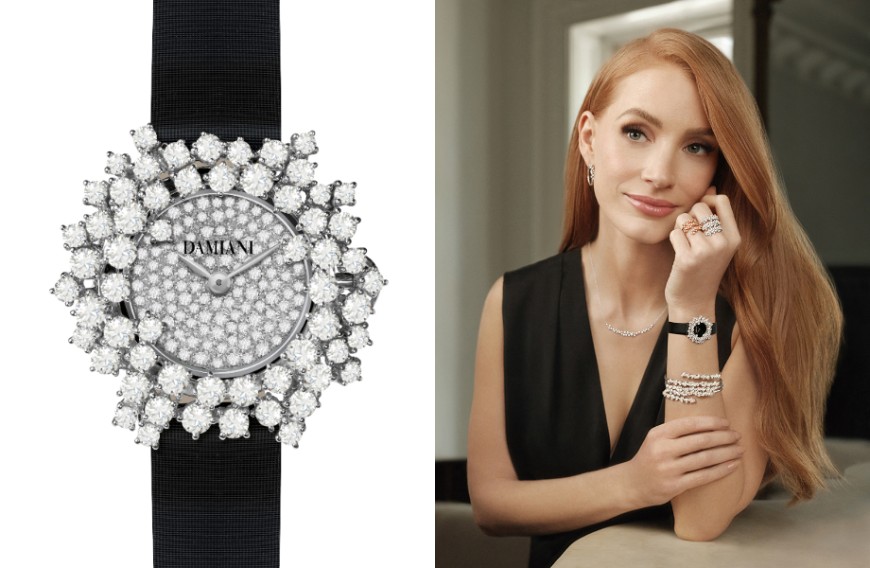 百年戴美安妮经典焕新 Damiani Mimosa腕表、V型珠宝「含羞草花」优雅绽放