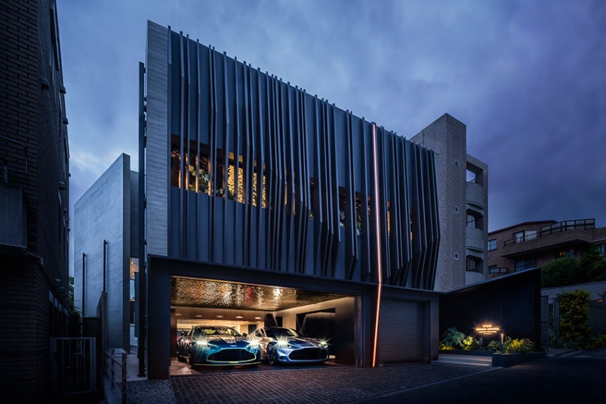 亞洲首座Aston Martin豪宅東京表參道落成 「車庫藝廊」化身街景焦點